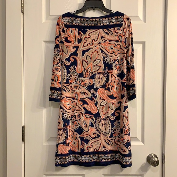 INC International Concepts Abstract Dress - Picture 2 of 5